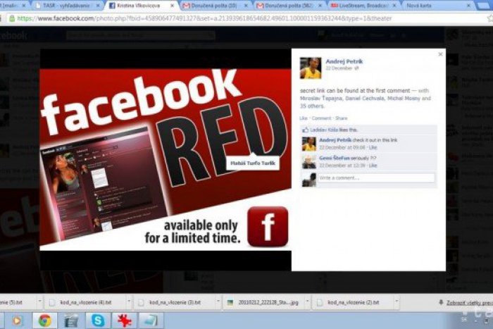 Ilustračný obrázok k článku Nedajte sa nachytať na červený Facebook! Ide o nebezpečný vírus...