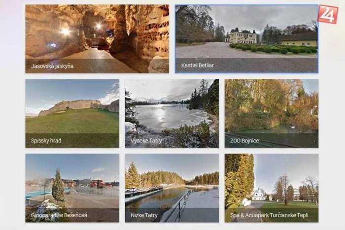 Ilustračný obrázok k článku Slovenské hrady, jaskyne aj Tatry sa ocitli v Google Street View. Pozrite si to TU!